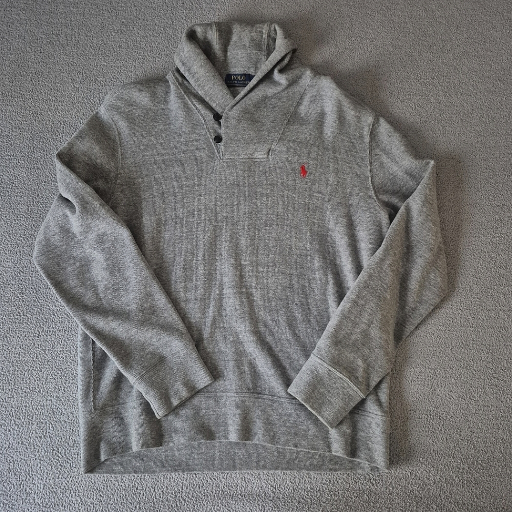 Polo Ralph Lauren Gray Pullover Sweater